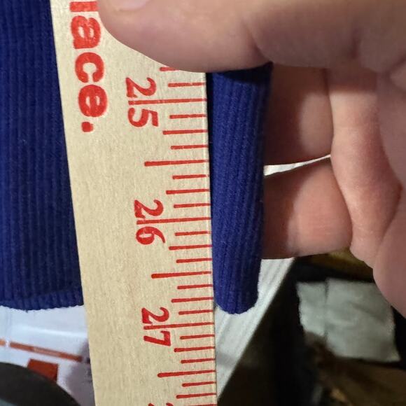 Reebok Blue Spellout Crewneck Mens Sweatshirt Large Long Sleeve - Picture 8 of 8